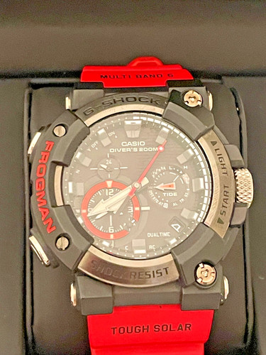 Casio shock frogman red - g,