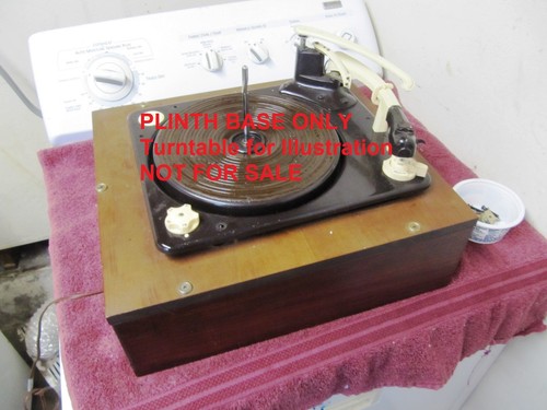 Garrard plinth model - plinth,