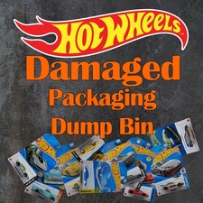 HOT WHEELS DAMAGED CARDS Dump