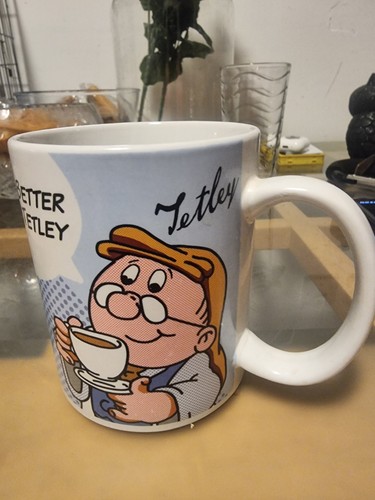 Tetley tea mug kimm and - kimm, miller