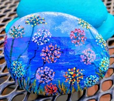 Hand Painted Pebble Stone Rock