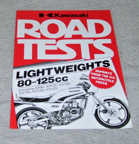 Kawasaki road tests - road,