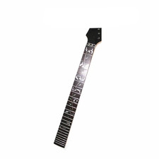 24 Frets Maple Electric Guitar Neck Reverse Headstock Right Hand Rosewood Finger