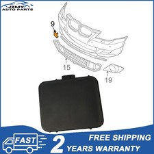 For BMW E60 5 Seires Saloon M Sport 2003-10 Front Bumper Tow Eye Hook Cover Cap
