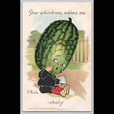 Antique Postcard Your