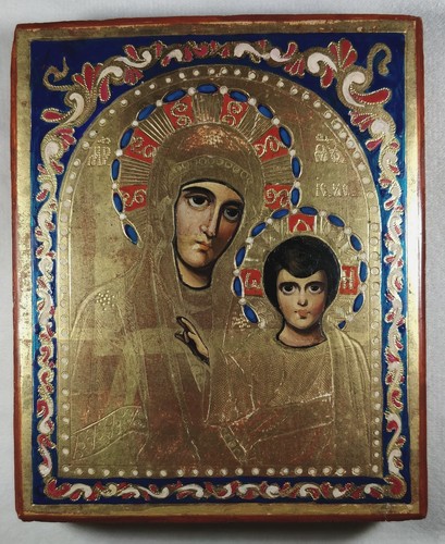 Antique russian icon 1914 - antique,