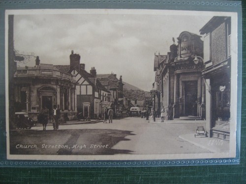 Printed postcard church - gb, postcard,church