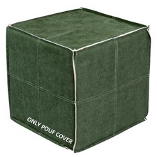 GLAXYFUR Unstuffed Velvet Pouf