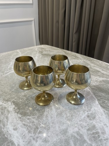Epns silver plated goblets - silver,