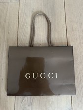 Gucci Brown And Gold Shopping