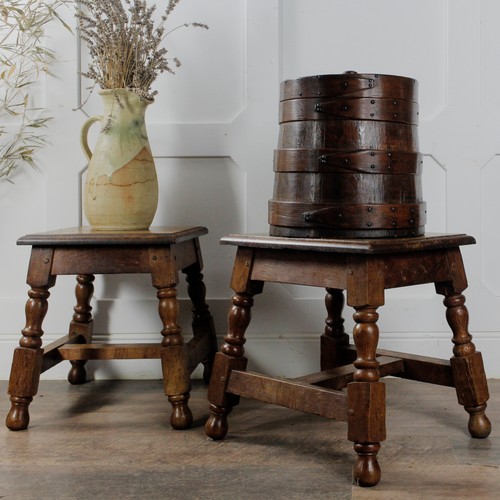 Pair 19th century jointed - of,