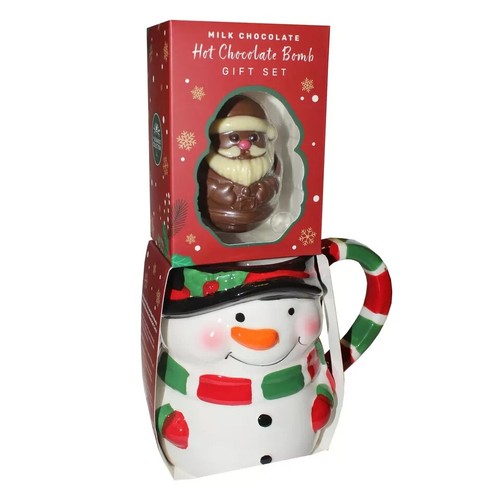 Christmas snowman mug - snowman, with