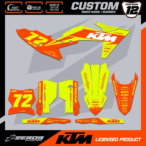 Ktm motocross graphics custom - ktm,