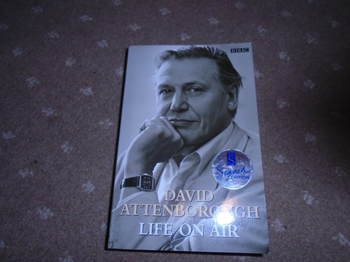David attenborough signed life - attenborough,