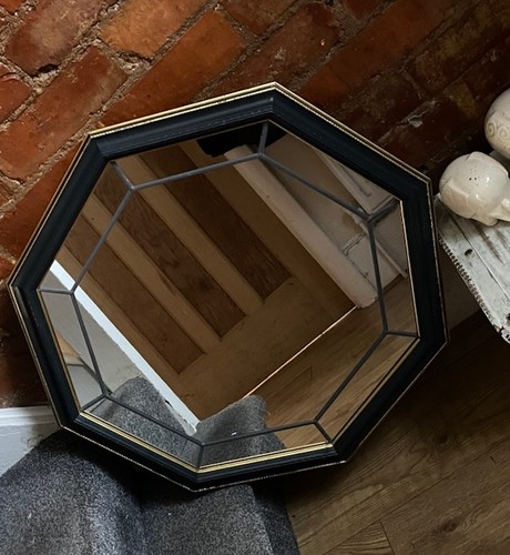 Vintage 80s octagonal wall - octagonal,