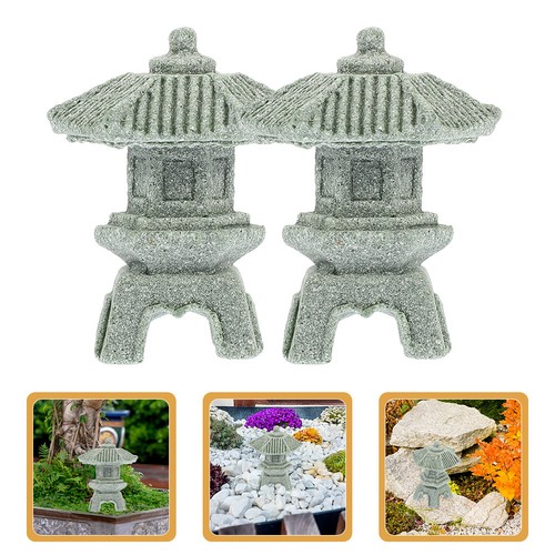 Durable stone mini pagoda - durable,