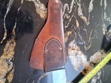 Antique Leather Gun Holster Militaria