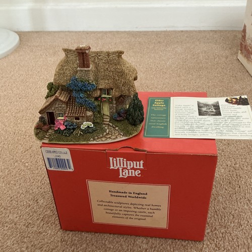 Lilliput lane cider - lane,