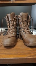 HAIX British Army Boots Men's Size 10m Polished And Cleaned
