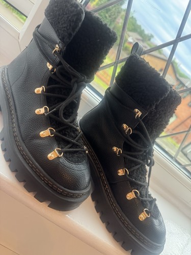 Women black faux leather - women's,