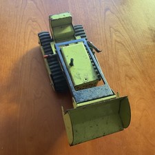 Tonka T-6 Digger Front Loader Excavator 1970s Vintage, Back-Tracked Toy