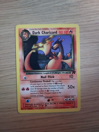 Dark charizard non holo 1995 - dark,