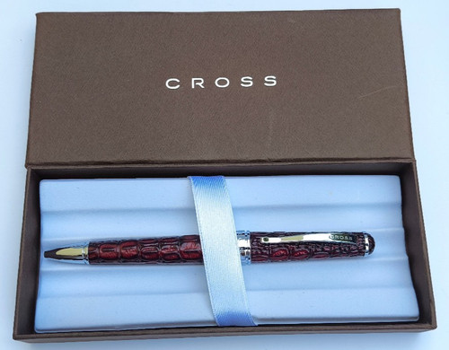 Cross torero bordeaux croc - cross,