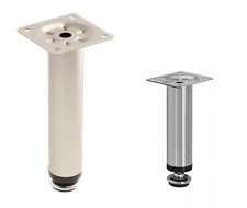 FURNITURE FEET METAL CHROME