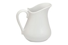 Vinci White Ceramic Jug 1L