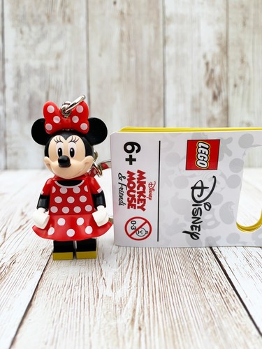 Lego minnie mouse key chain - key,