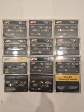 11 x QUALITY JVC DVM-60 MINI DV DIGITAL VIDEO CAMCORDER TAPES / CASSETTES