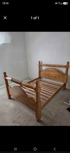 Kingsize hardwood victorian - hardwood,