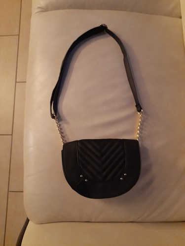 Small black handbag - small, handbag.