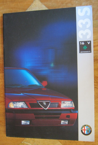 Alfa romeo 33s - romeo, 4wd