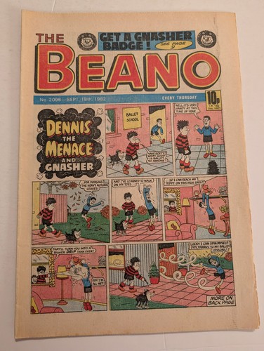 Beano comic 2096 september - beano, 2096,