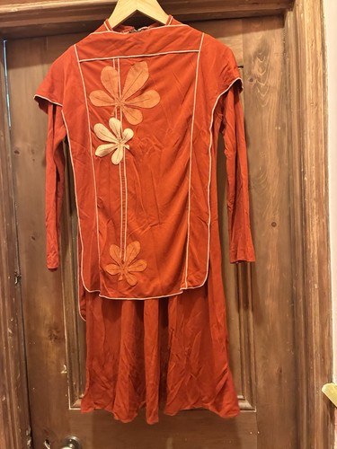 1980s two piece dress - 1980s,