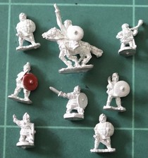 Kallistra 12mm Romano British Warriors x 8 (Hordes and Heroes Ancients) (MJE212)