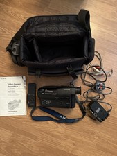 Sony CCD-TR485E With Charger And Case PAL Video 8 Vintage 8mm Tape Camcorder