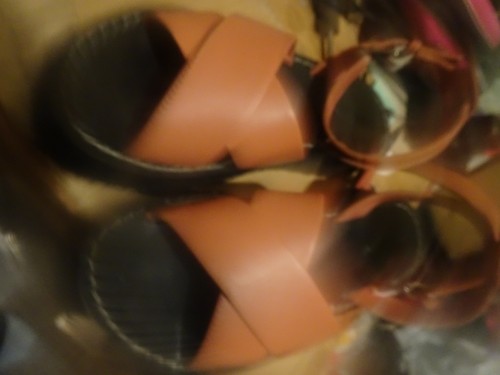Shoon leather ladies sandals - leather,