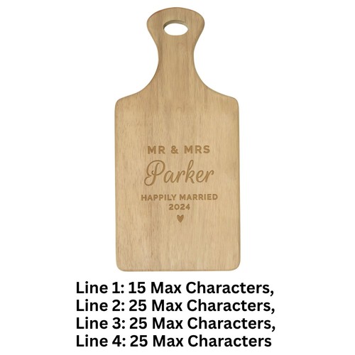 Personalised wedding wooden - wedding,