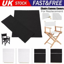Washable Canvas Chair Seat Covers Kit Foldable Director Chair Seat Replacement