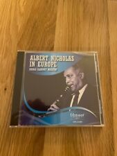 Albert Nicholas -  in Europe