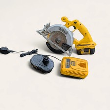 DeWalt DC390 XRP 18v Cordless Circular Saw, DE9116 Charger, DE9098 Battery, case