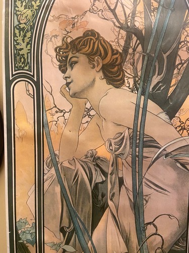 Mucha reverie soir - soir, poster
