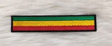 Iron On Rasta Raggae Flag
