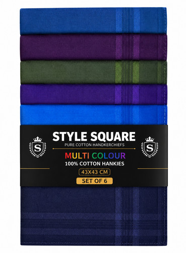 Style square men cotton - style, men's