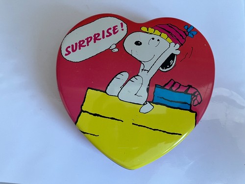 Snoopy sweet tin - sweet,