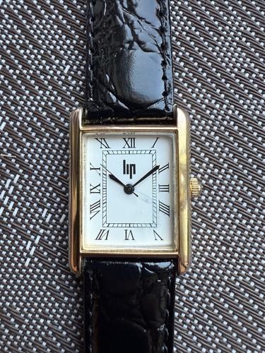 Vintage lip tank watch - vintage,