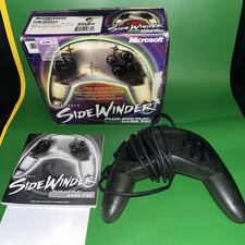 Microsoft SideWinder Plug and Play Game Pad Boxed usb mint condition 98 vtg