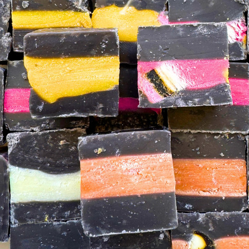 Liquorice allsorts fudge - allsorts,